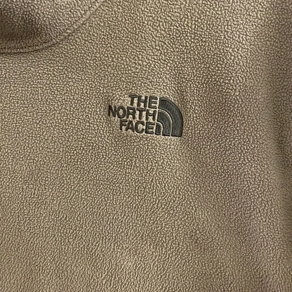 The North Face green Fleece high neck Jacket - Picture 3 of 5